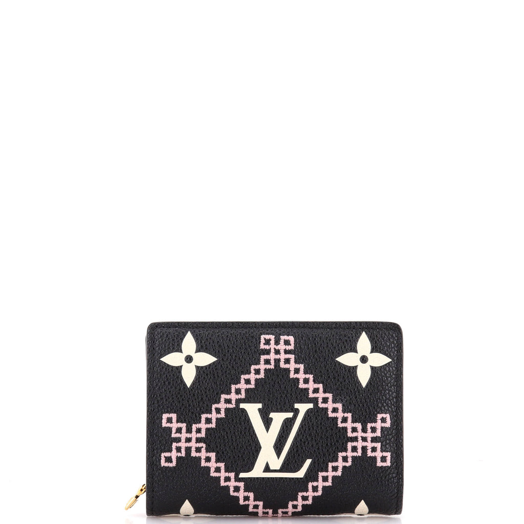 Louis Vuitton Clea Wallet Monogram Empreinte Giant Broderies
