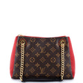 Louis Vuitton Surene Handbag Monogram Canvas with Leather BB