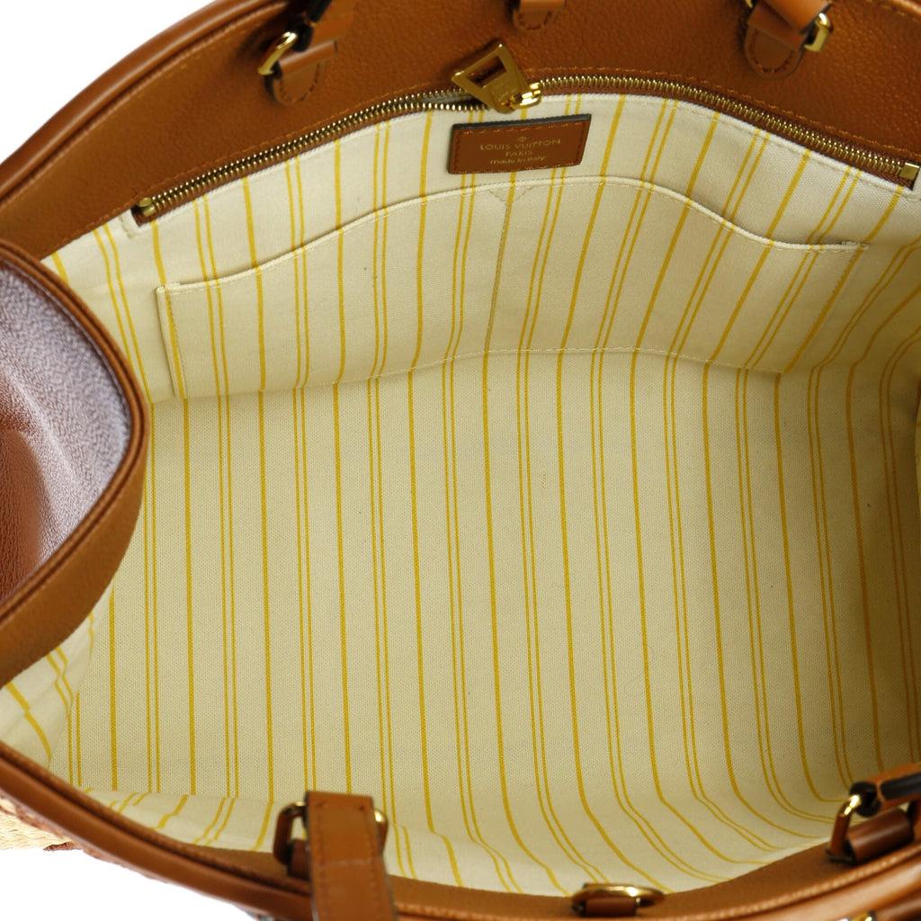 Louis Vuitton OnTheGo Tote Monogram Giant Raffia MM