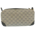 GUCCI Micro GG Canvas Pouch PVC Leather Navy 29455