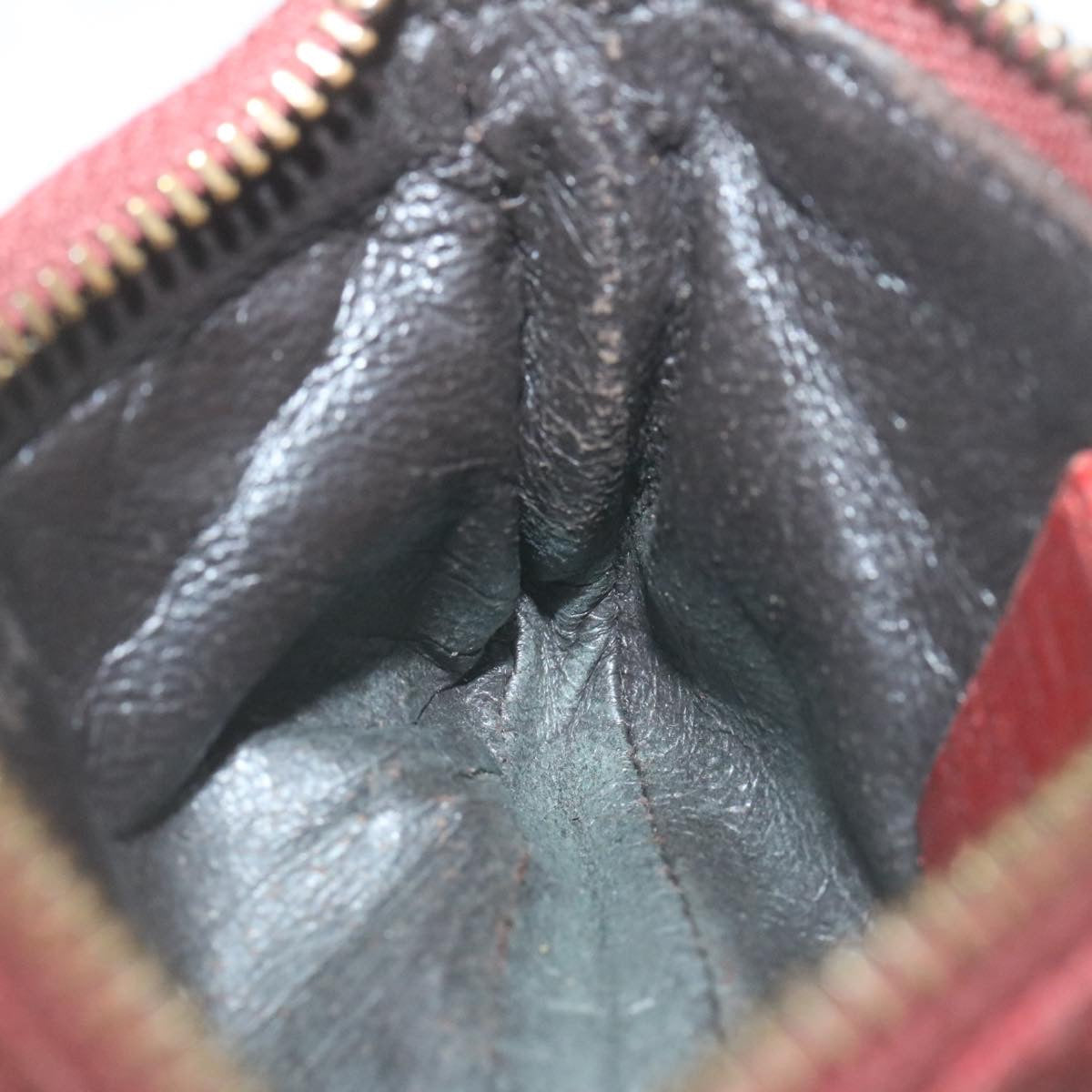 GUCCI GG Canvas Coin Purse Red 29473