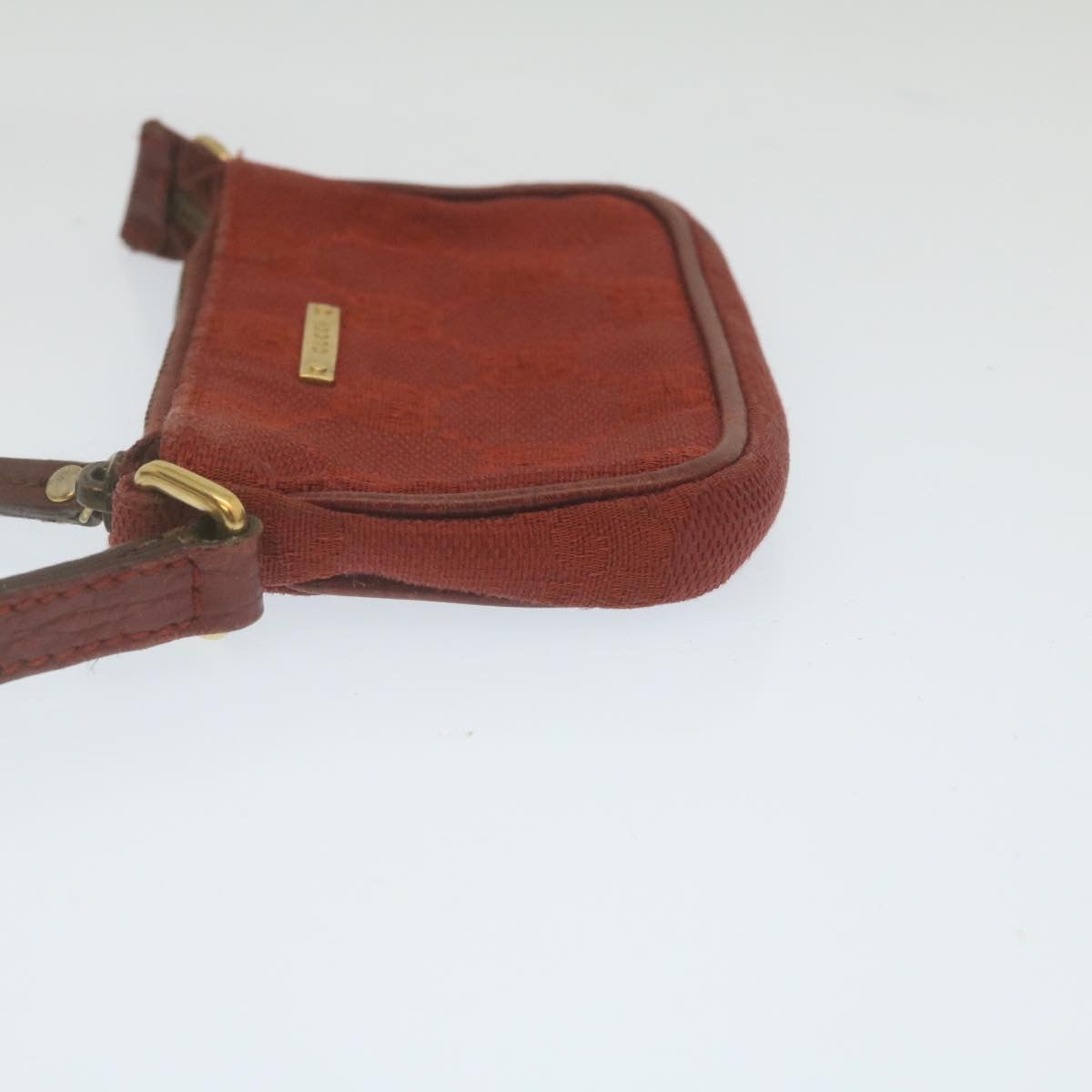 GUCCI GG Canvas Coin Purse Red 29473