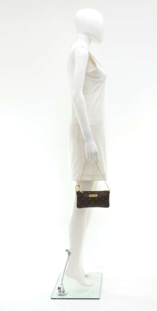 Louis Vuitto Milla PM Monogram Canvas Evening Bag