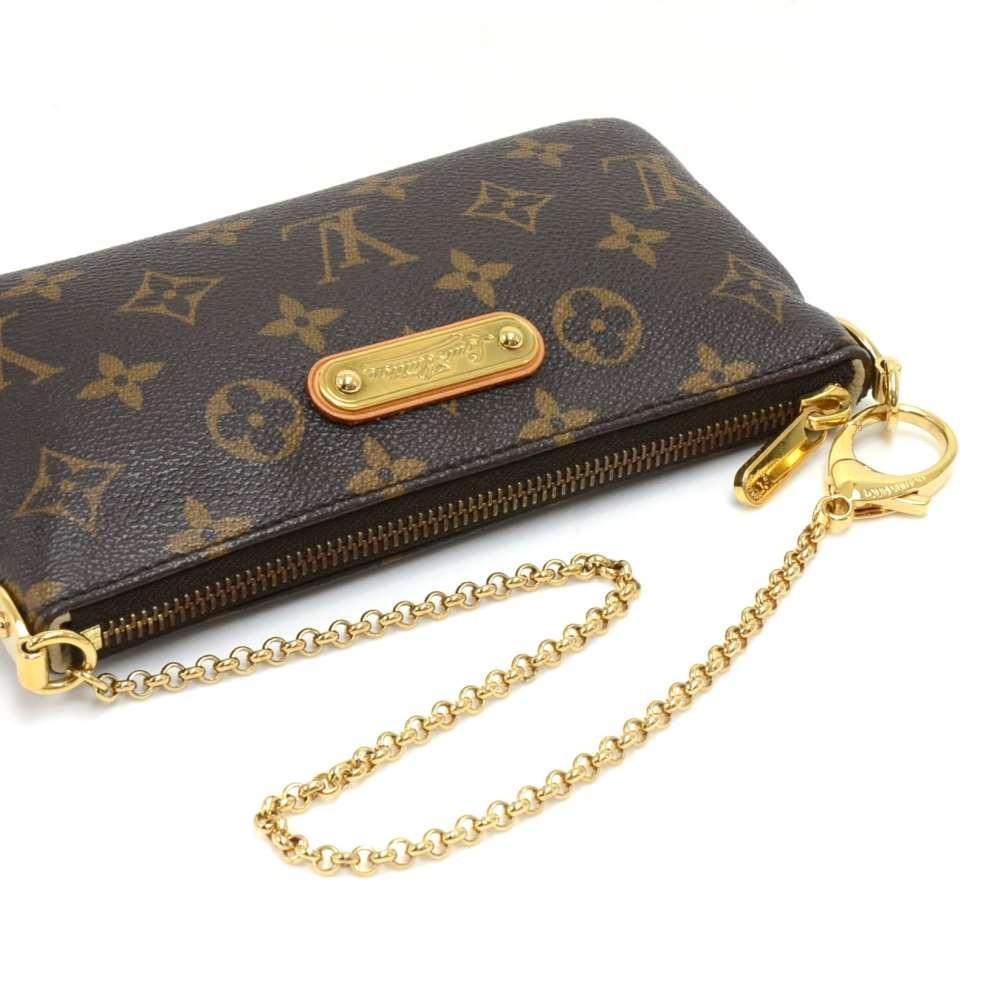 Louis Vuitto Milla PM Monogram Canvas Evening Bag