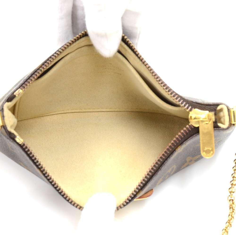 Louis Vuitto Milla PM Monogram Canvas Evening Bag