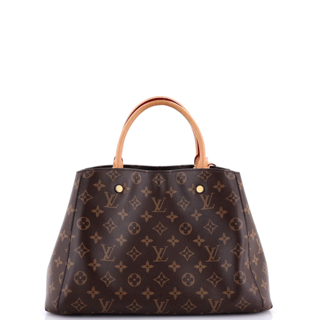 Louis Vuitton Montaigne Handbag Monogram Canvas MM