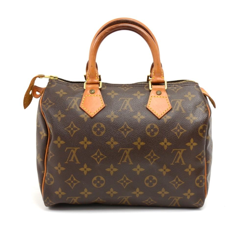 Louis Vuitto Speedy 25 Monogram Canvas City Handbag