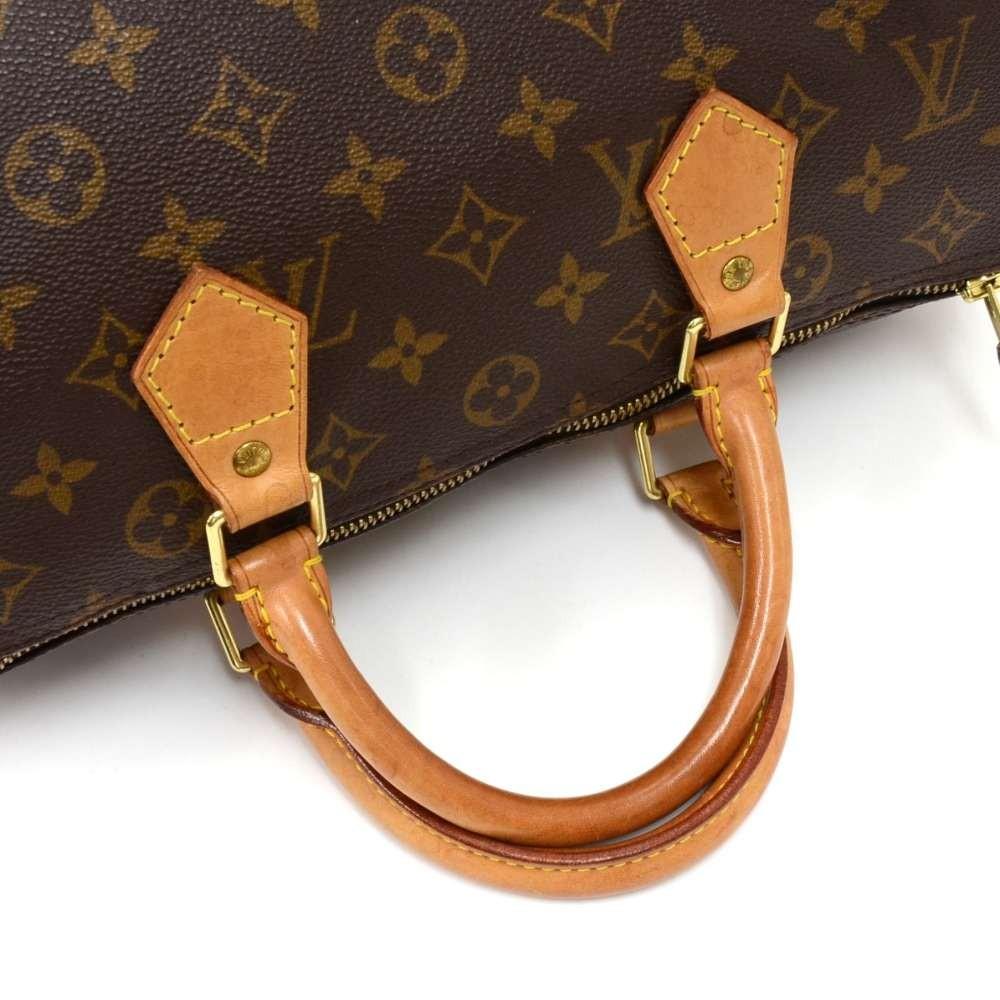 Louis Vuitto Speedy 30 Monogram Canvas City Handbag