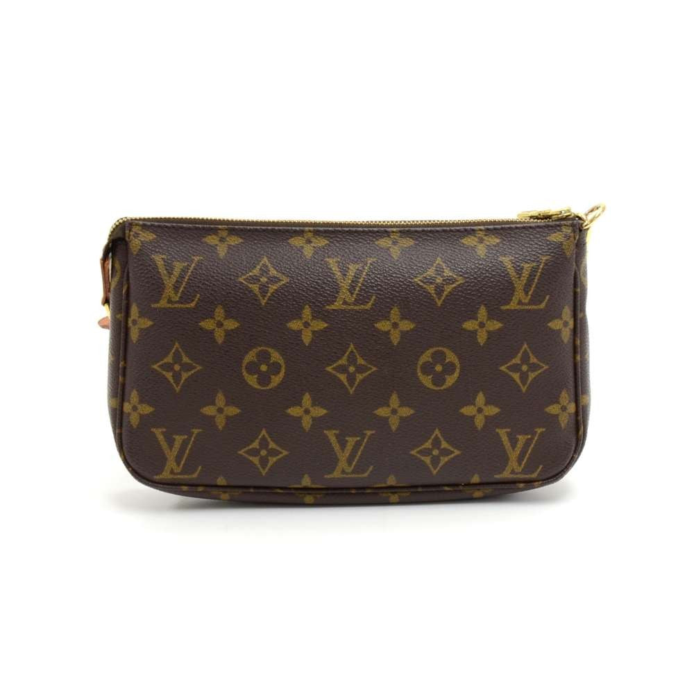 Louis Vuitto Pochette Accessories Monogram Canvas Evening Bag
