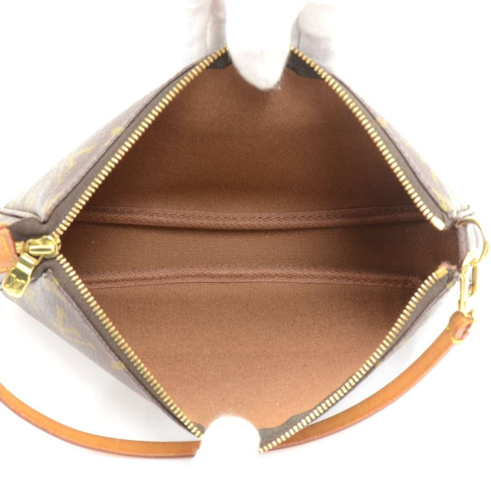 Louis Vuitto Pochette Accessories Monogram Canvas Evening Bag