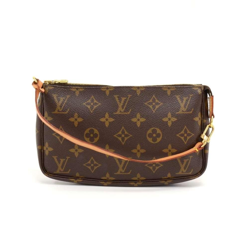 Louis Vuitto Pochette Accessoires Monogram Canvas Evening Bag