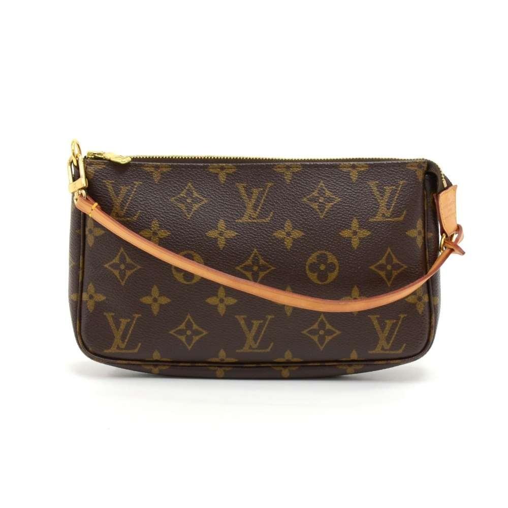 Louis Vuitto Pochette Accessoires Monogram Canvas Evening Bag