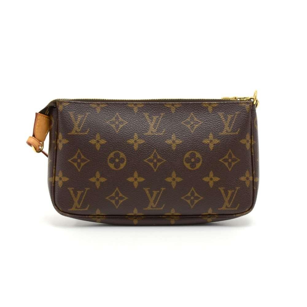 Louis Vuitto Pochette Accessoires Monogram Canvas Evening Bag