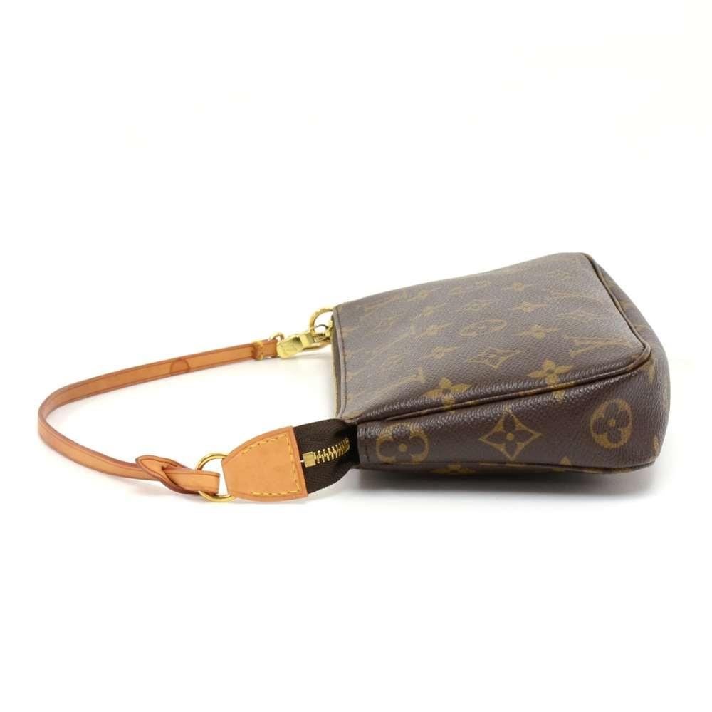 Louis Vuitto Pochette Accessoires Monogram Canvas Evening Bag
