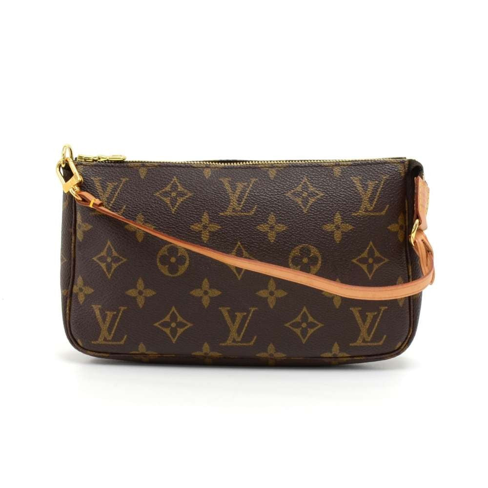 Louis Vuitto Pochette Accessoires Monogram Canvas Evening Bag