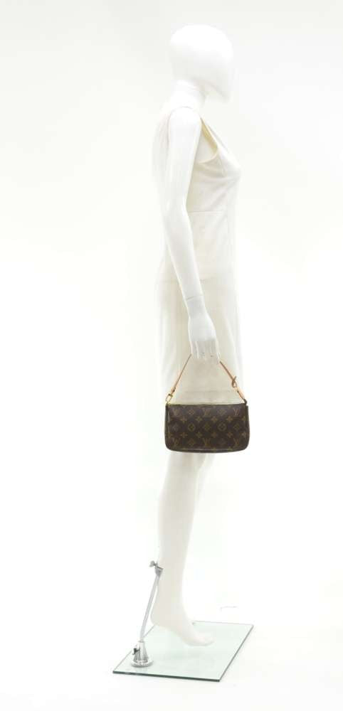 Louis Vuitto Pochette Accessoires Monogram Canvas Evening Bag