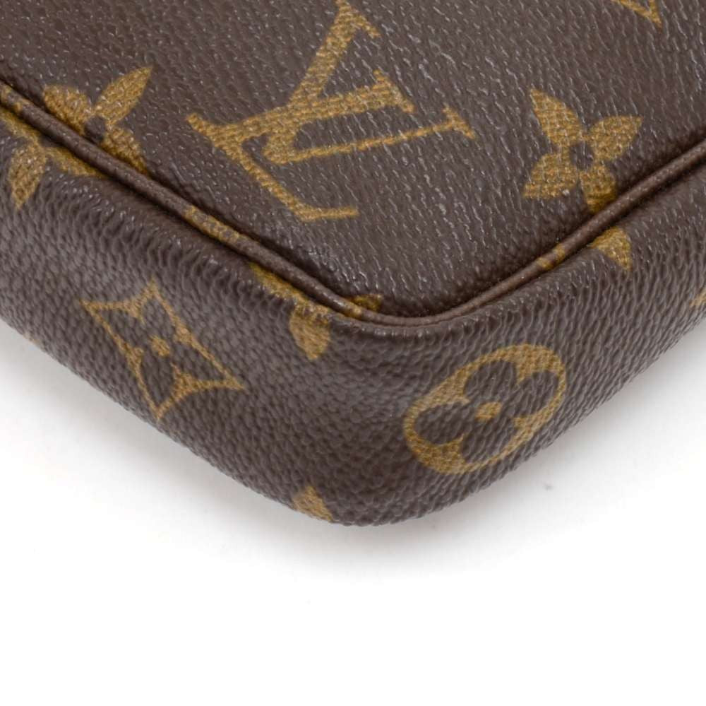 Louis Vuitto Pochette Accessoires Monogram Canvas Evening Bag