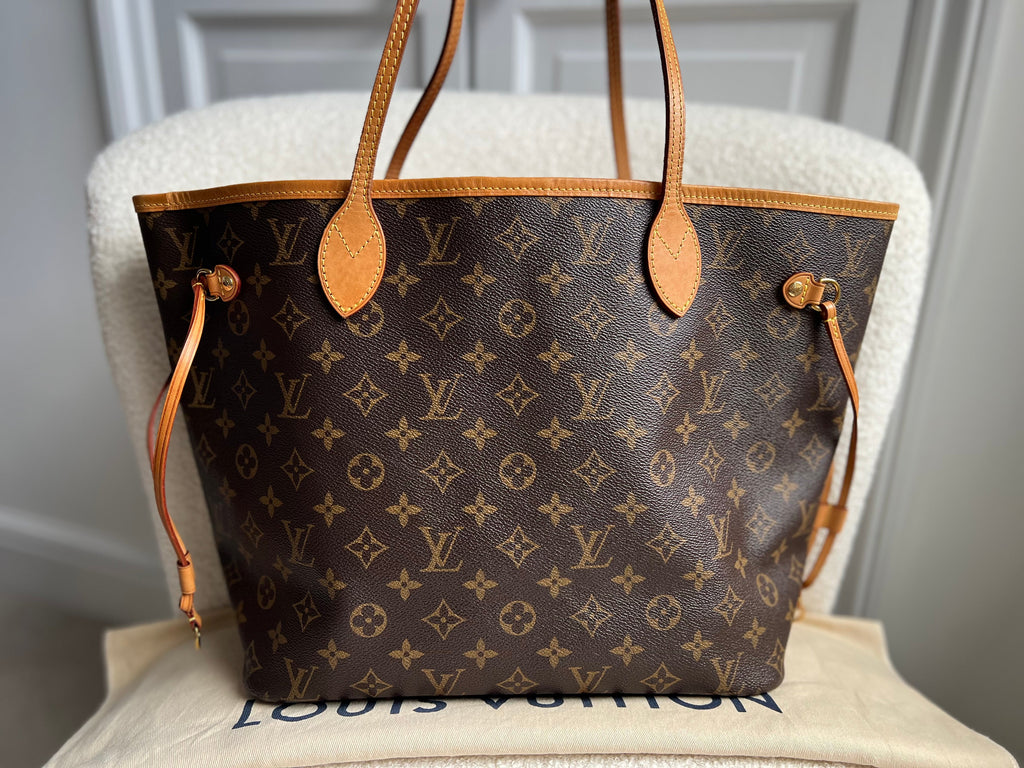 Louis Vuitton Neverfull MM Monogram Pivoine (RRP £1,410)