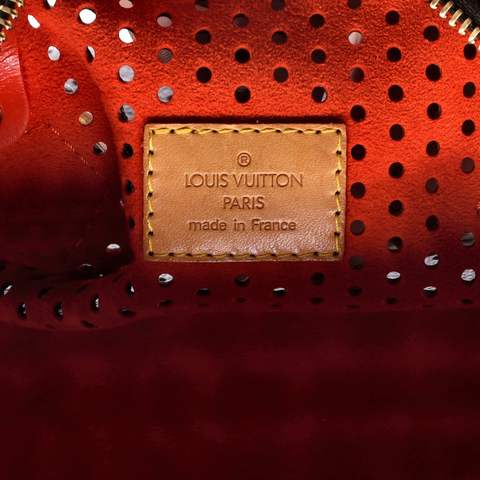 Louis Vuitton Speedy Handbag Perforated Monogram Canvas 30