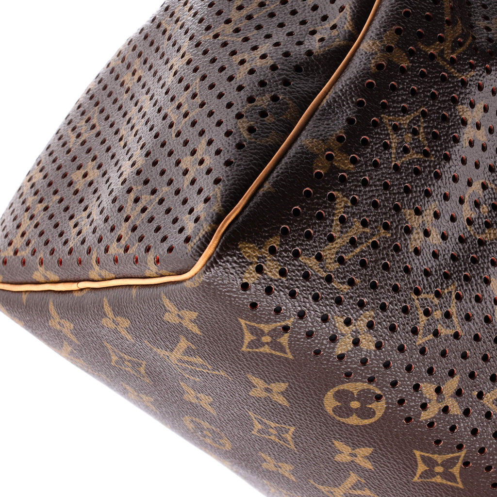Louis Vuitton Speedy Handbag Perforated Monogram Canvas 30
