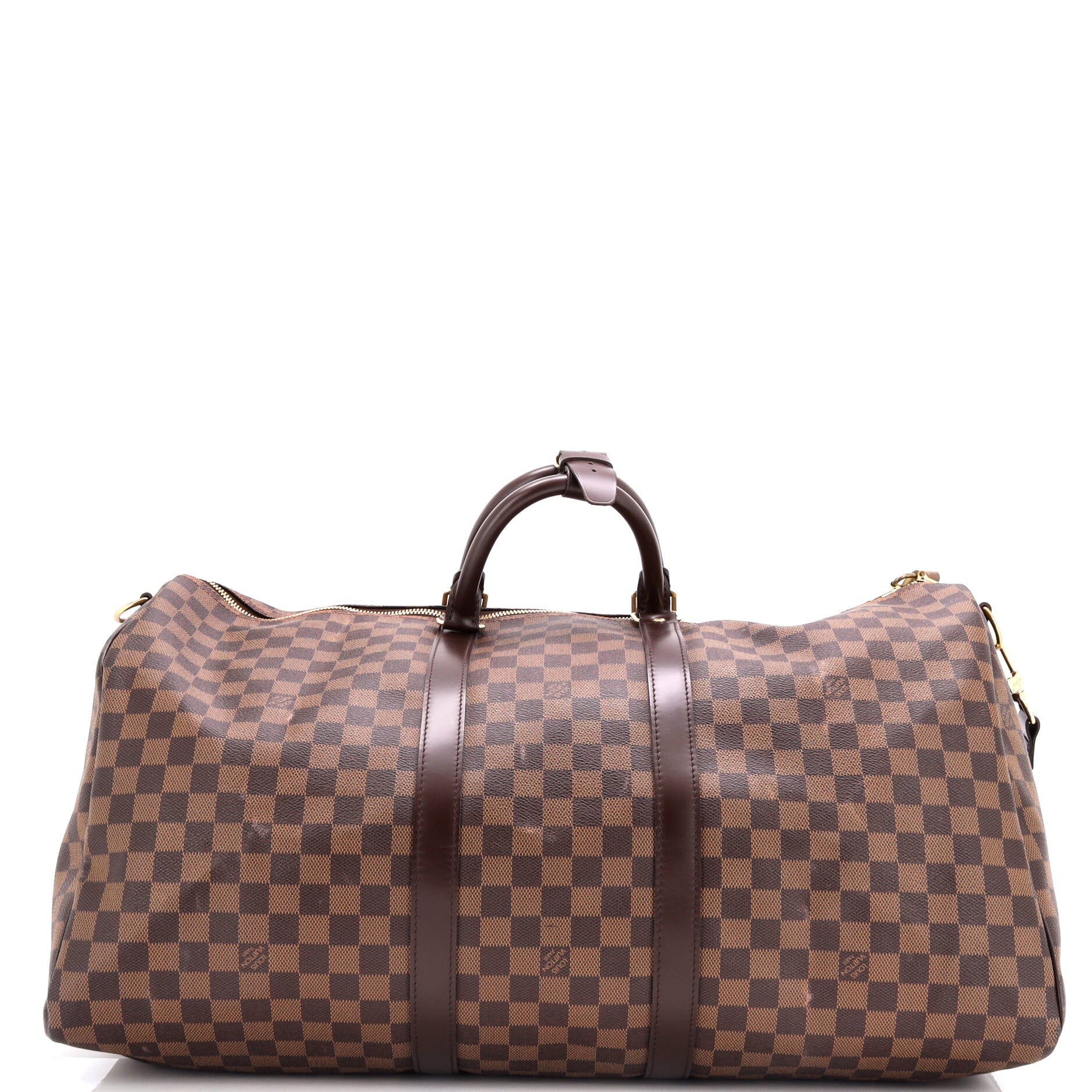 Louis Vuitton Keepall Bandouliere Bag Damier 55