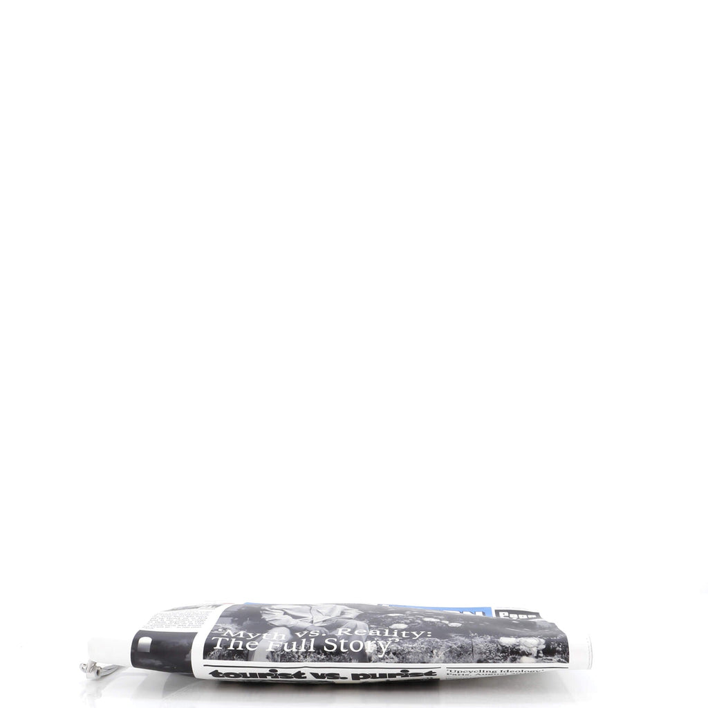 Louis Vuitton Newspaper Pouch Printed Leather