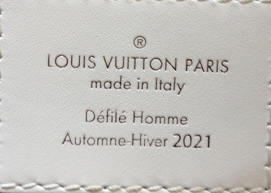 Louis Vuitton Newspaper Pouch Printed Leather