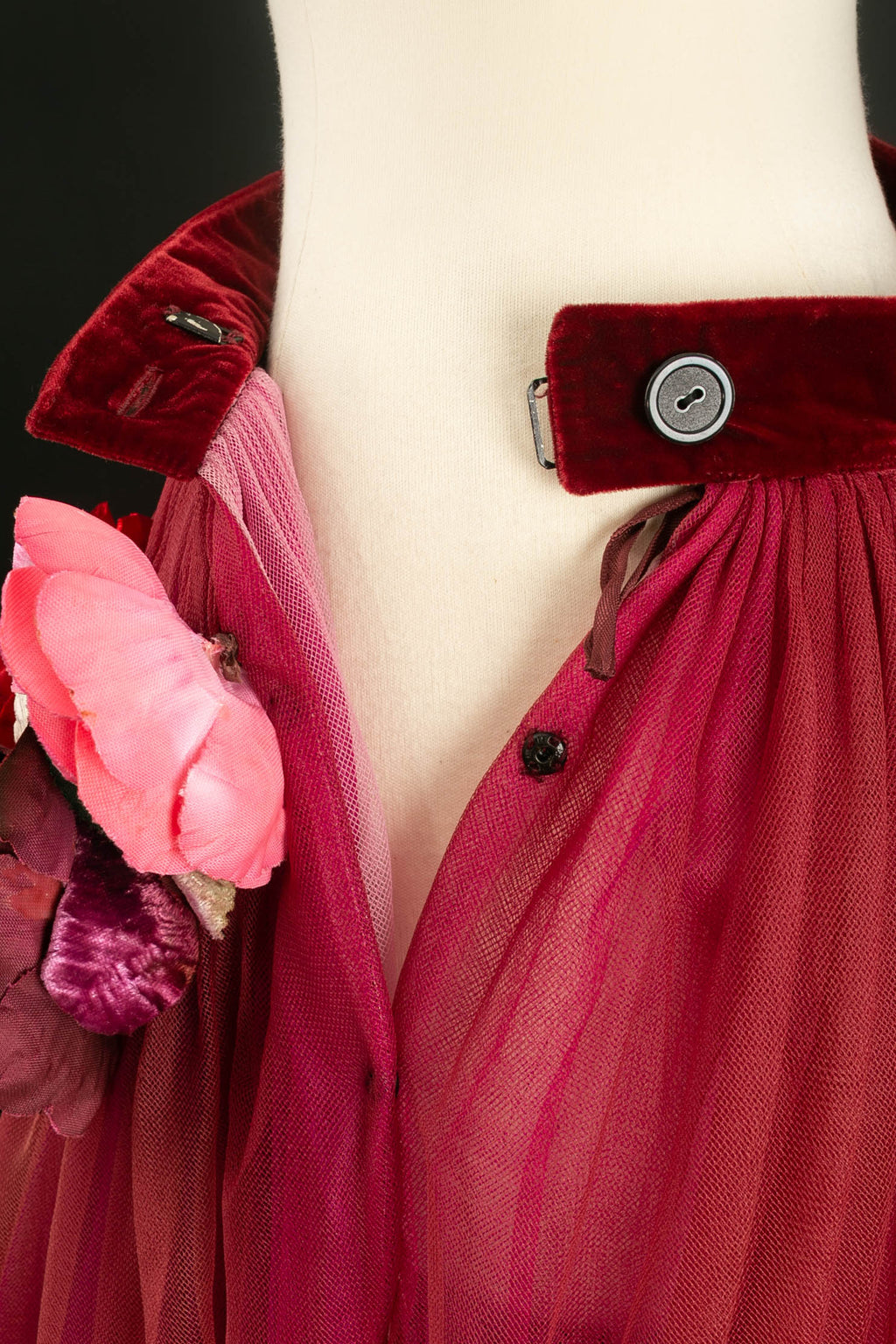 Ensemble en tulle et velours Chantal Thomass