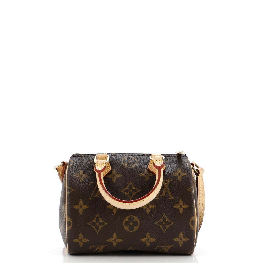 Louis Vuitton Speedy Bandouliere Bag Monogram Canvas Nano