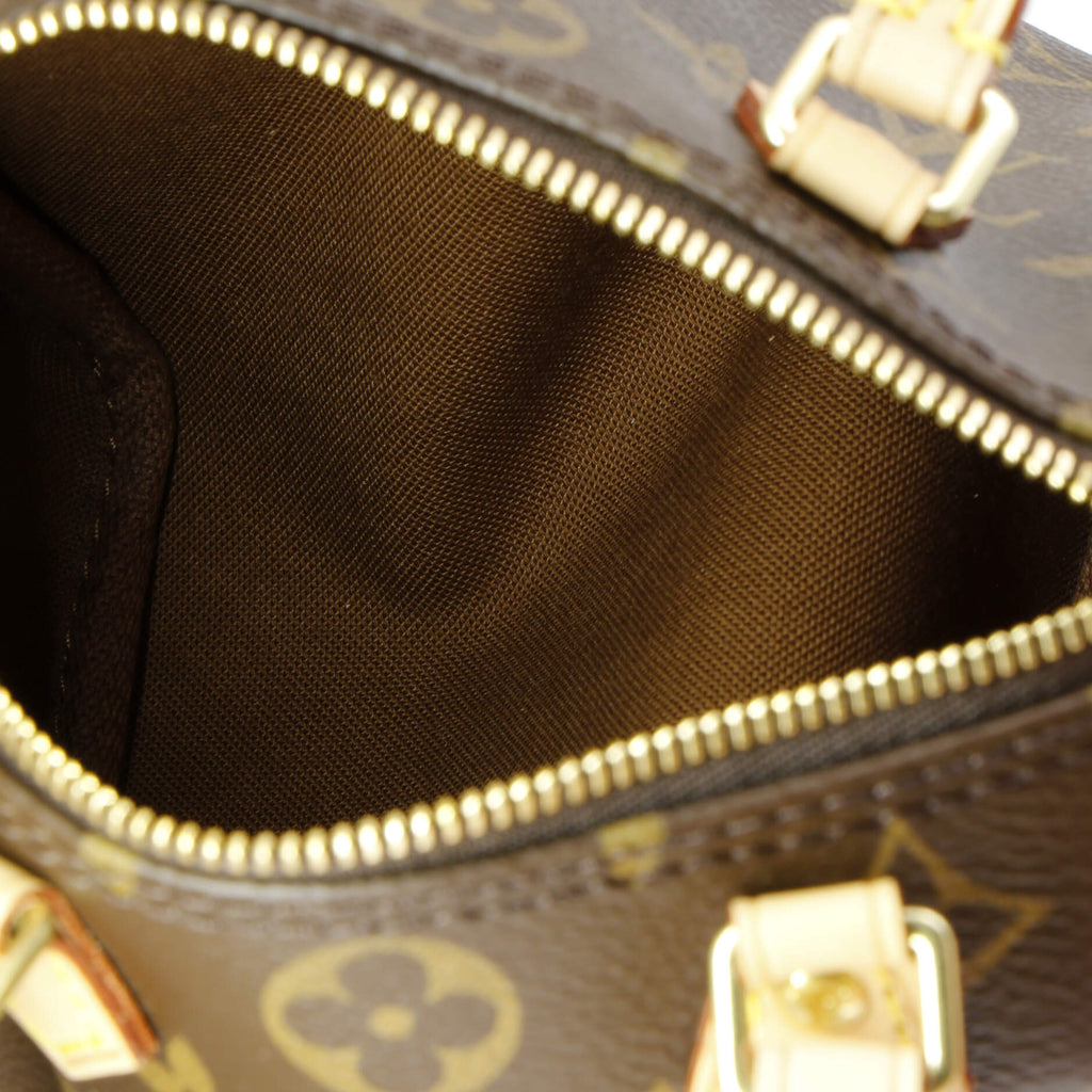 Louis Vuitton Speedy Bandouliere Bag Monogram Canvas Nano