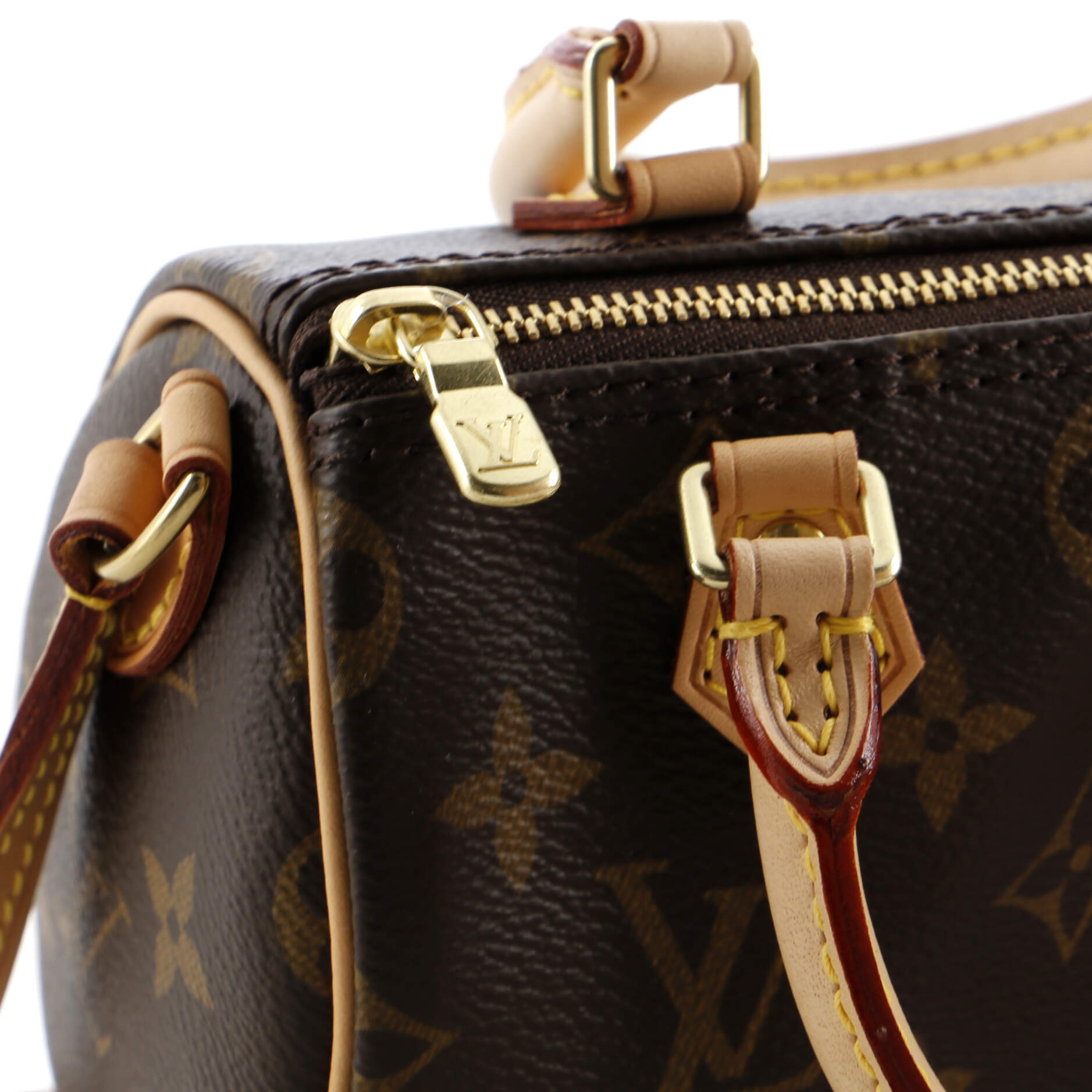 Louis Vuitton Speedy Bandouliere Bag Monogram Canvas Nano