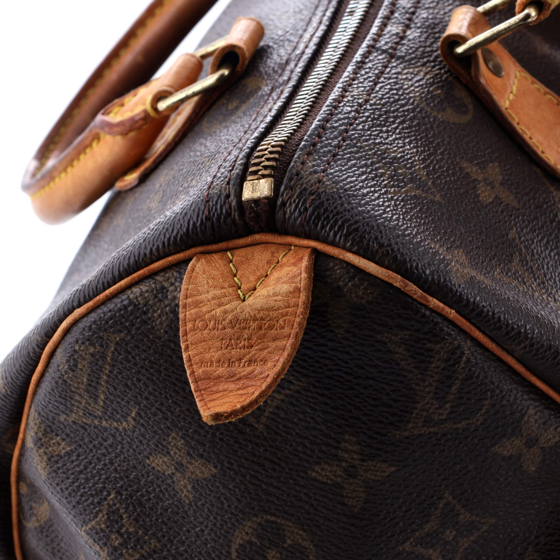 Louis Vuitton Speedy Handbag Monogram Canvas 30