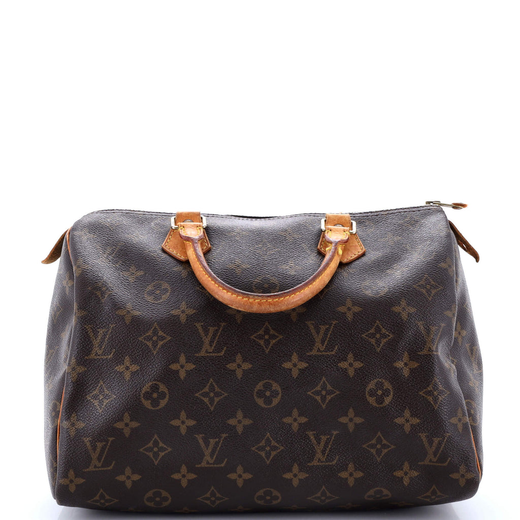 Louis Vuitton Speedy Handbag Monogram Canvas 30
