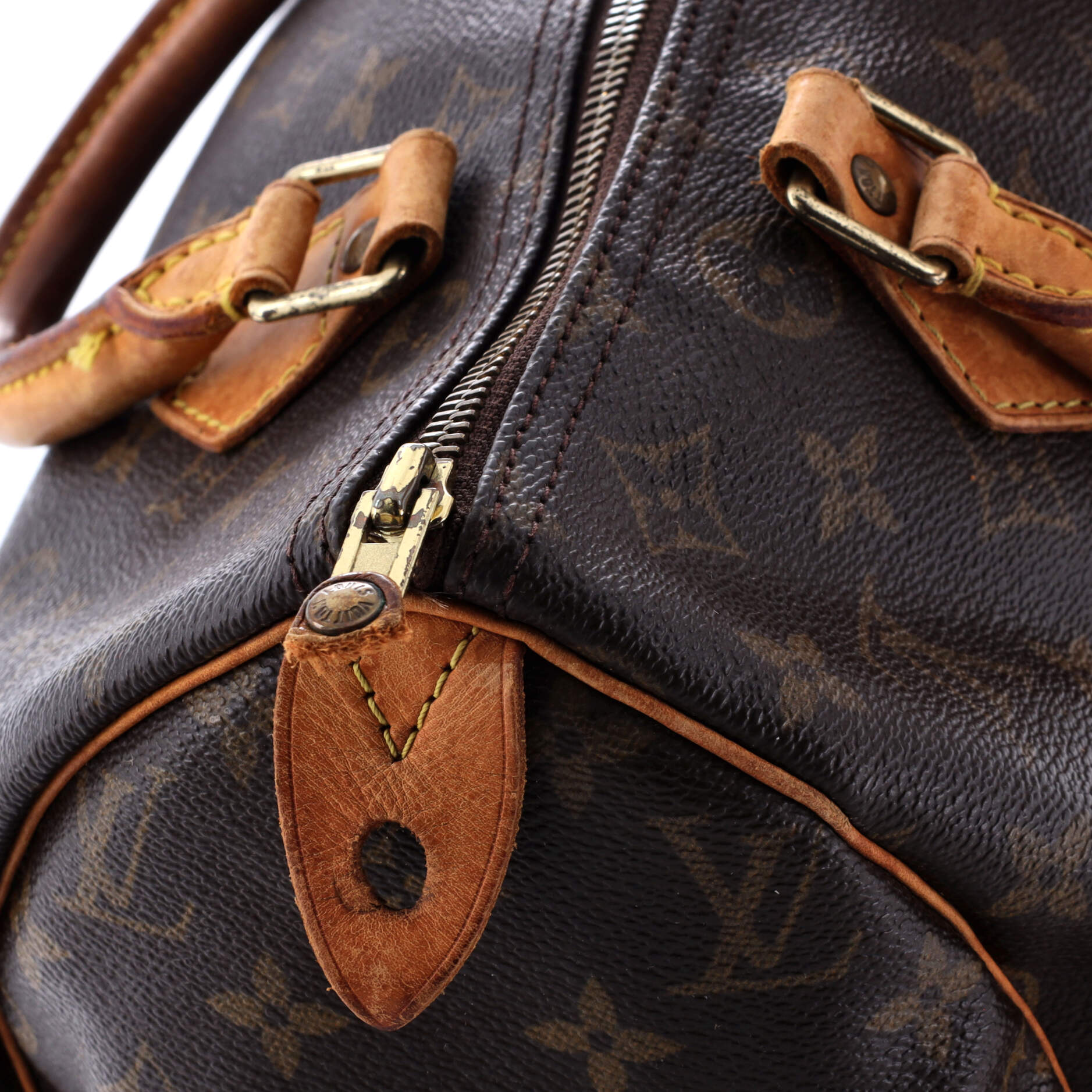 Louis Vuitton Speedy Handbag Monogram Canvas 30