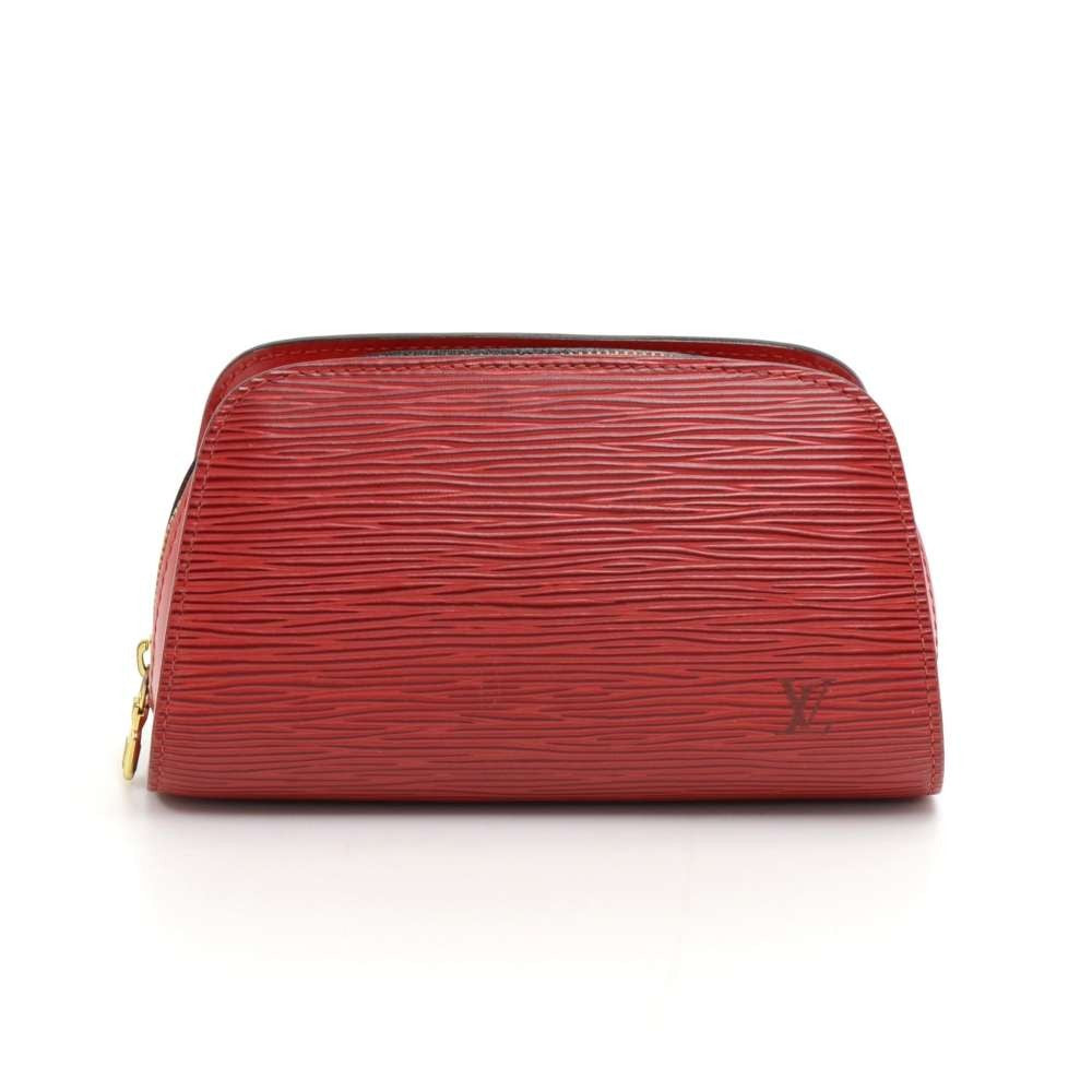 Louis Vuitto Dauphine Epi Leather Cosmetic Pouch