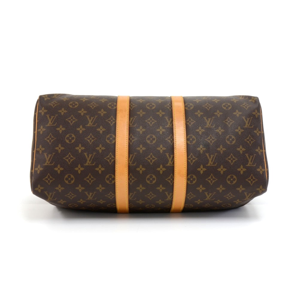 Louis Vuitto Keepall 45 Monogram Canvas Travel Bag