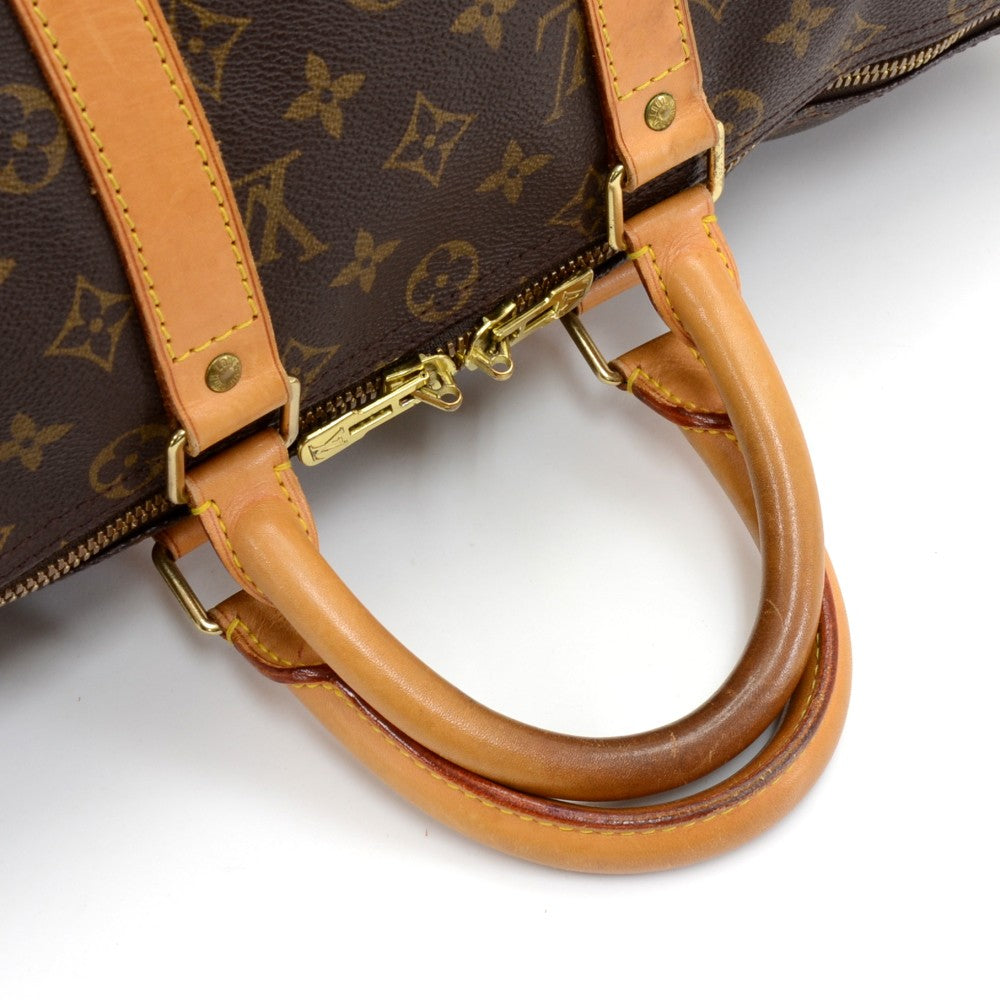 Louis Vuitto Keepall 45 Monogram Canvas Travel Bag