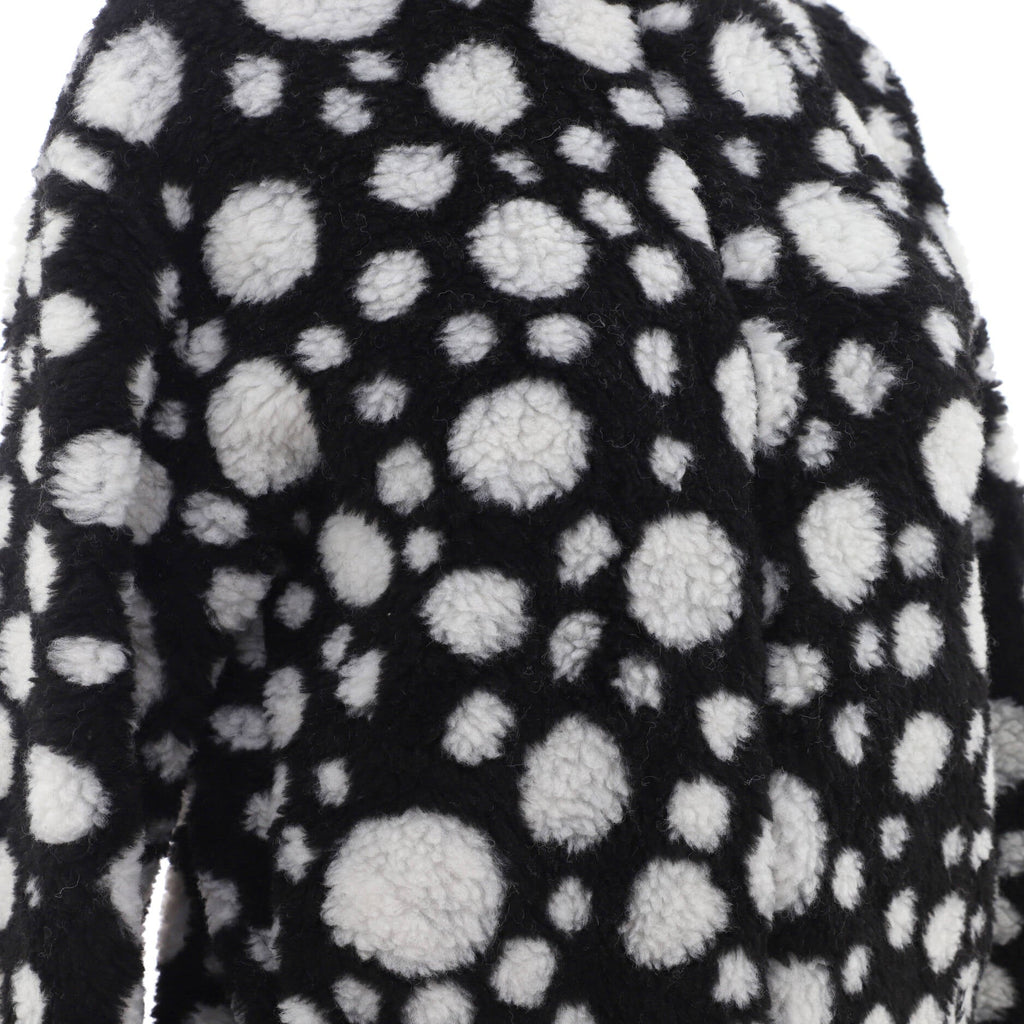 Louis Vuitton Women's Zip Blouson Jacket Yayoi Kusama Infinity Dots Fleece