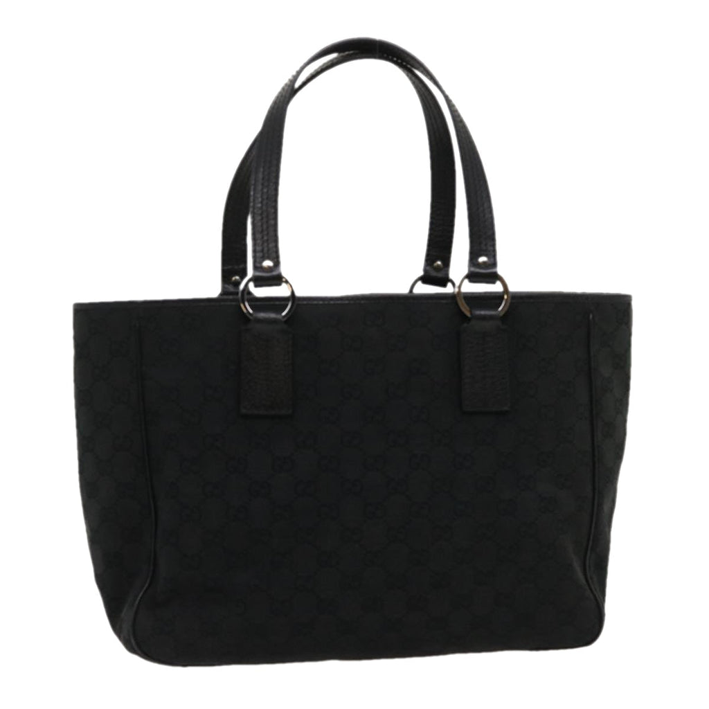 GUCCI GG Canvas Shoulder Bag Black 29778