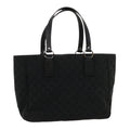 GUCCI GG Canvas Shoulder Bag Black 29778