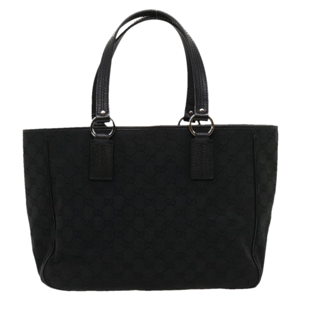GUCCI GG Canvas Shoulder Bag Black 29778