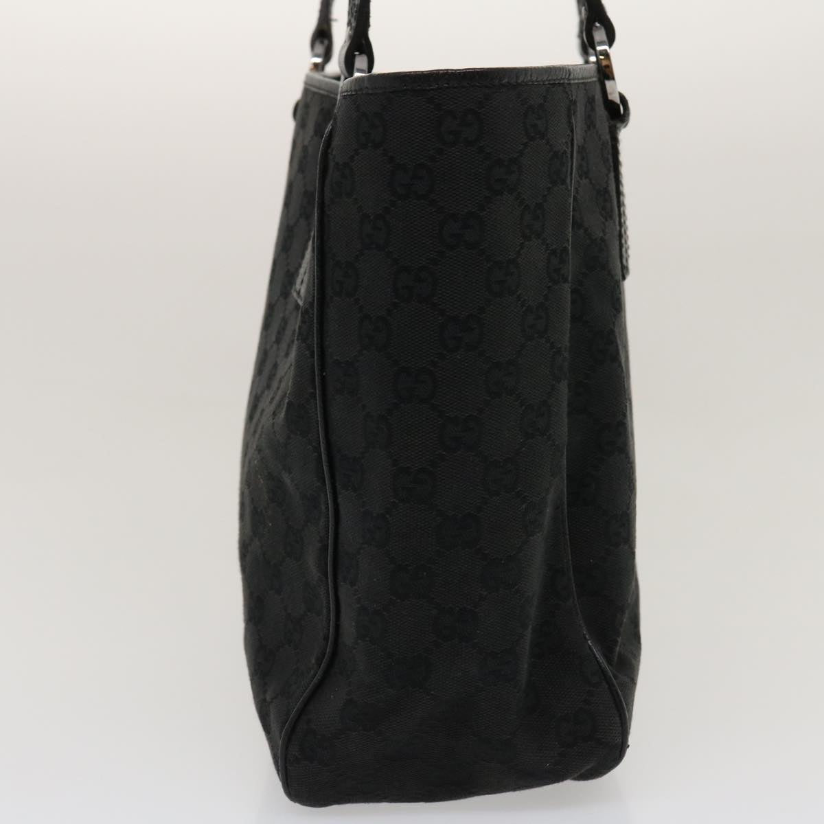 GUCCI GG Canvas Shoulder Bag Black 29778