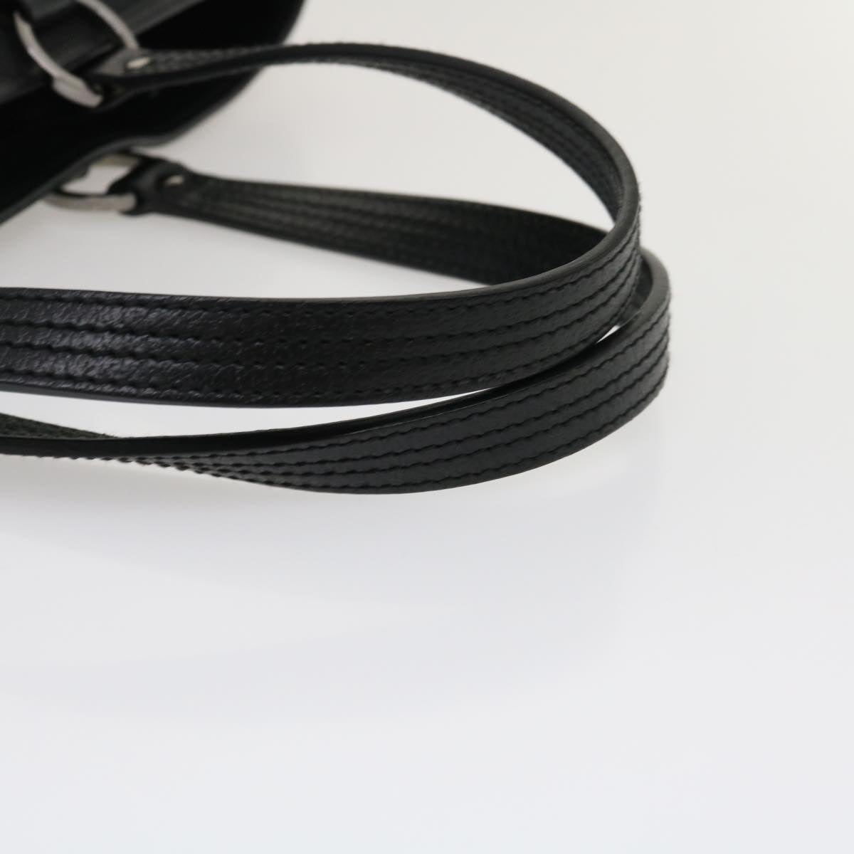 GUCCI GG Canvas Shoulder Bag Black 29778