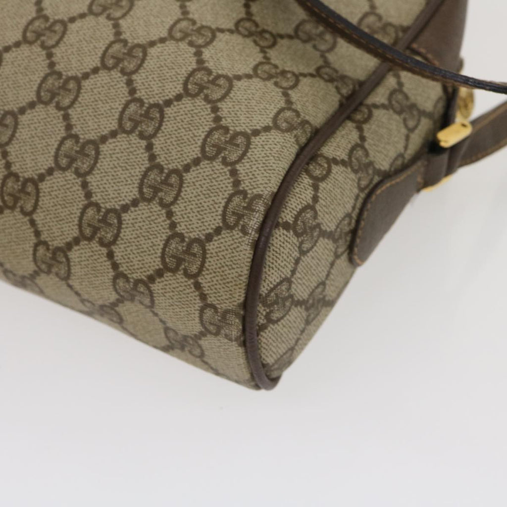 GUCCI Web Sherry Line GG Canvas Shoulder Bag Beige Red Green 29796