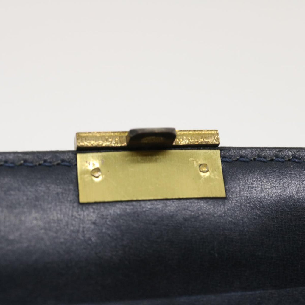 GUCCI Micro GG Canvas Clutch Bag Navy 29798
