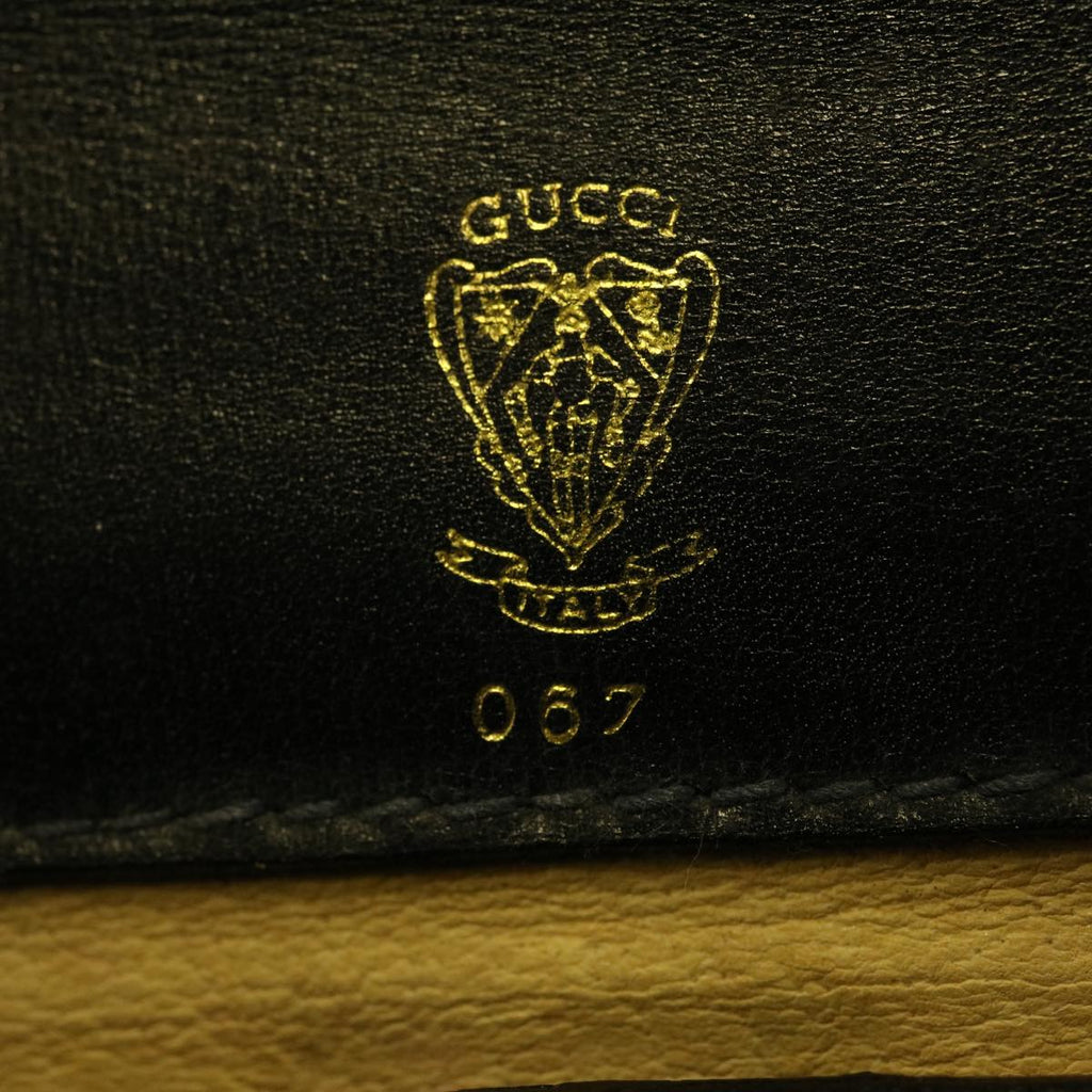 GUCCI Micro GG Canvas Clutch Bag Navy 29798