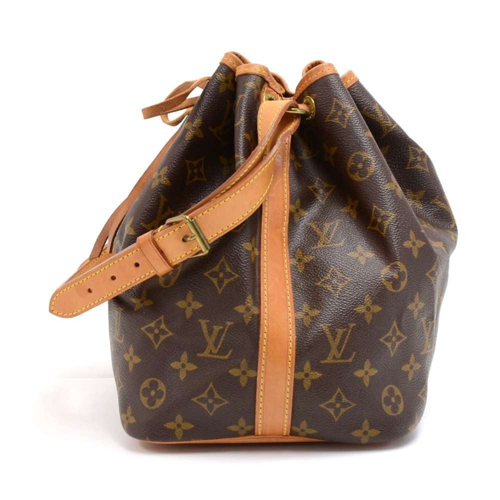 Louis Vuitto Petit Noe Monogram Canvas Bag