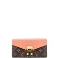 Louis Vuitton Pallas Wallet Monogram Canvas and Calfskin