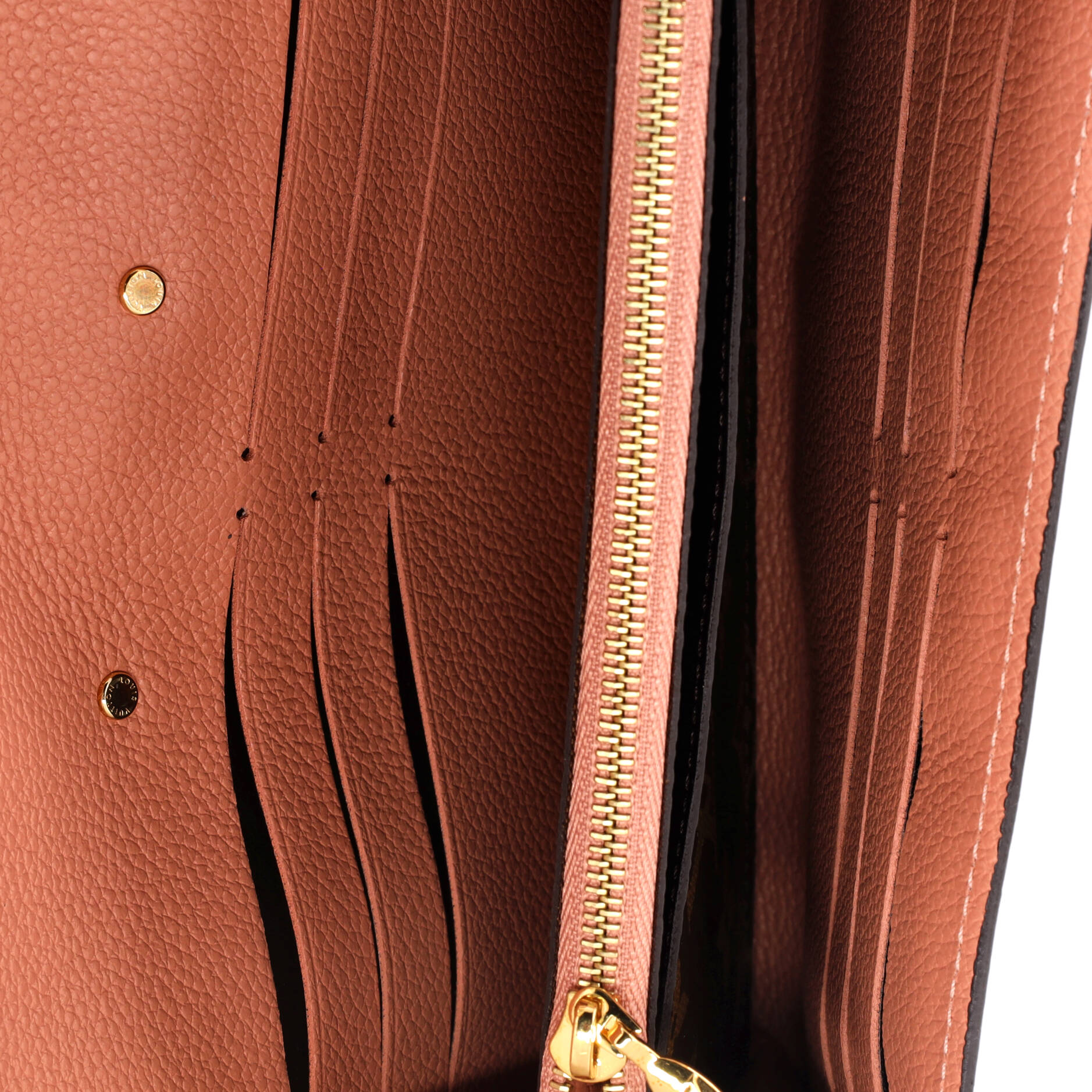 Louis Vuitton Pallas Wallet Monogram Canvas and Calfskin