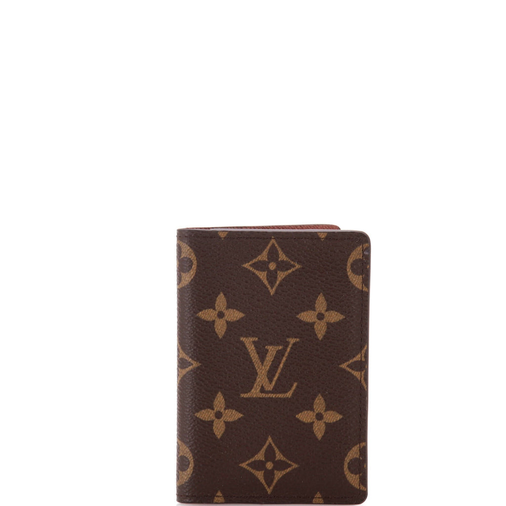 Louis Vuitton Pocket Organizer Monogram Canvas and Leather
